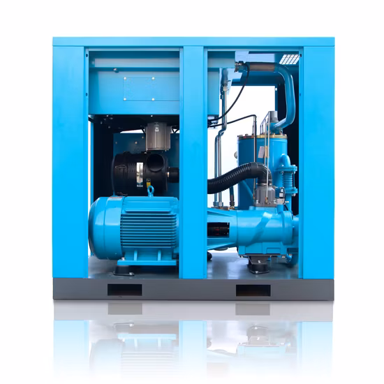 Compresseur d'air silencieux à vis du compresseur à air 11kw Compresseur d'air rotatif à vis